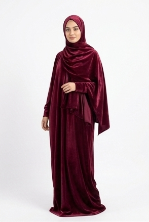 مصغرة Velvet Prayer Clothes (Wholesale)